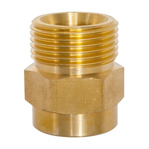 22P38F, 3/8"F X 22MM Adapter Fitting - Brass