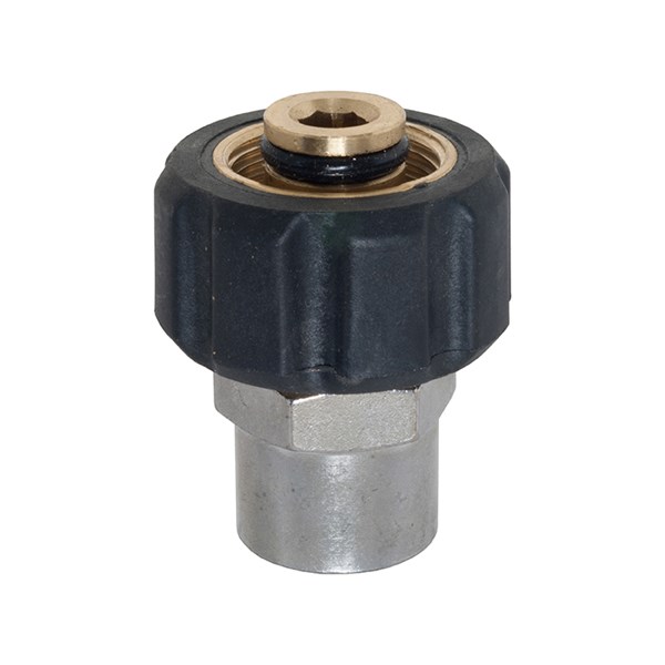 22S38F, M22 x 3/8" FPT Twist Coupler for Pressure Washers