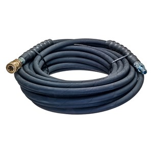 308835013, Homelite 50', 3/8" Black Hose,  R1, w/Qc