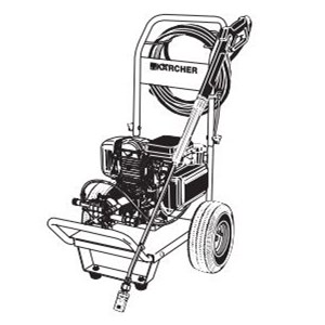 KARCHER, K5800GH Pressure Washer