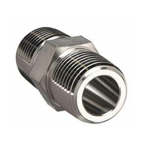 32137-CB, HEX NIPPLE, 1/2" - STEEL