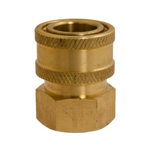 7100019, Brass 3/8" QC to 3/8" NPT Coupler for Pressure Washers