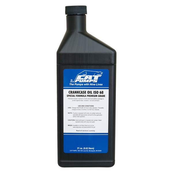 7105916, Cat Pump Oil, 21Oz ISO68