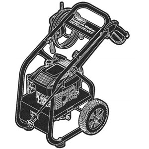 GENERAC, 1537-0 Pressure Washer