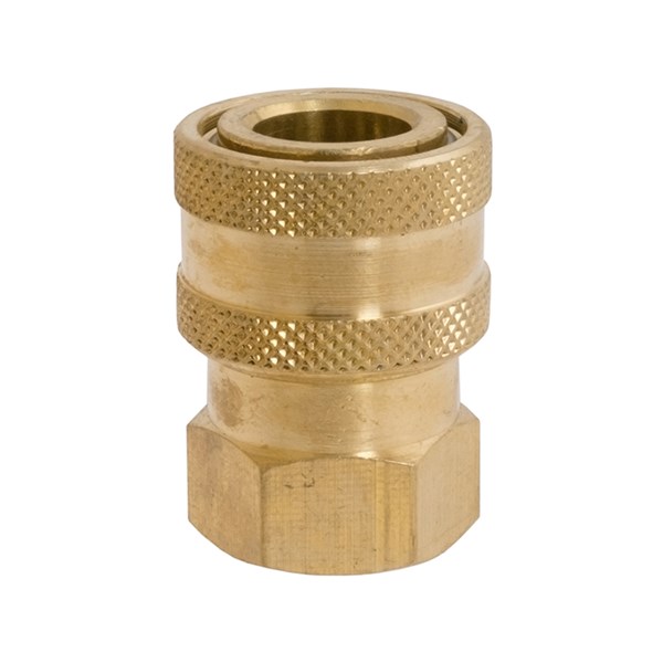 8102.0301.00, Comet Pump QC Coupler - 1/4" FNPT Brass