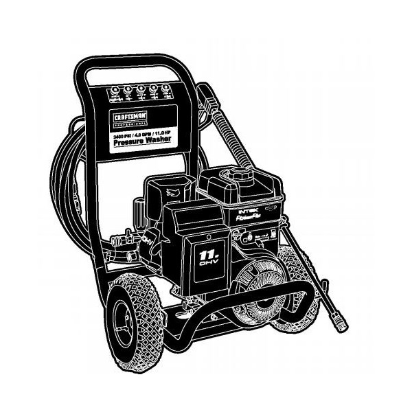 CRAFTSMAN, 580.753400 Pressure Washer