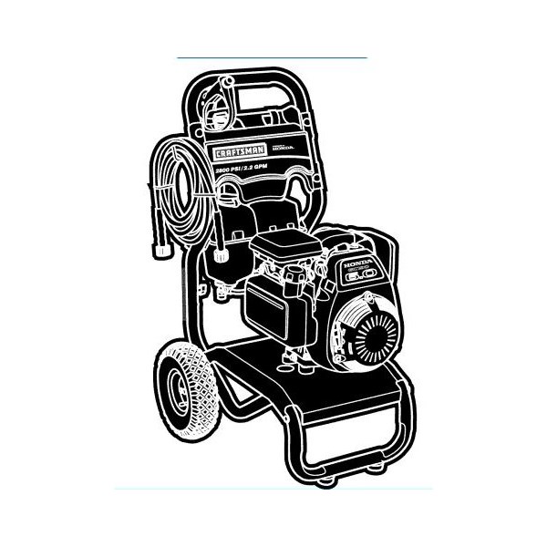 CRAFTSMAN, 580.753010 Pressure Washer