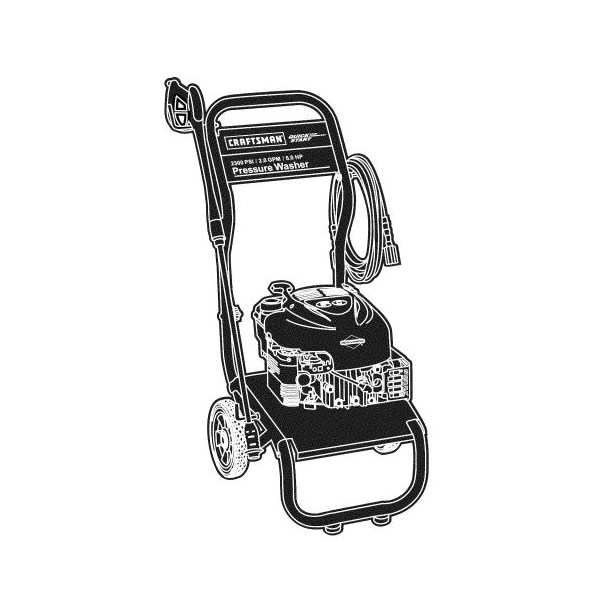 CRAFTSMAN, 580.752310 Pressure Washer