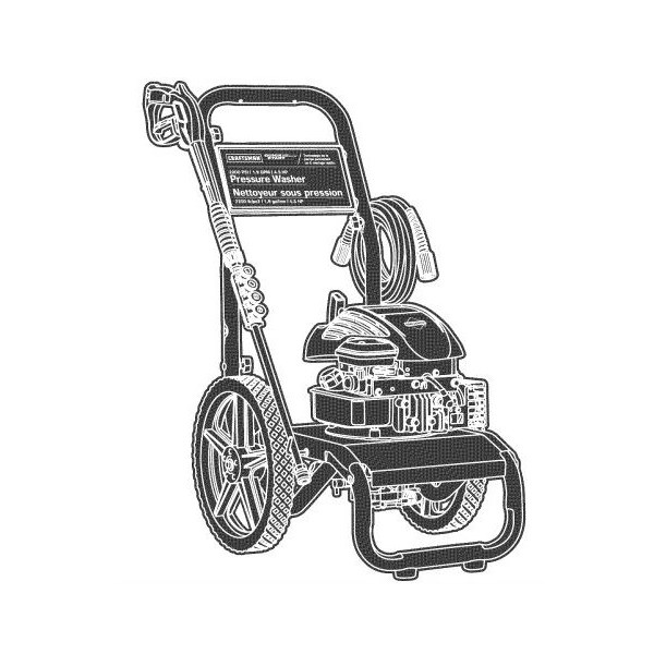 CRAFTSMAN, 580.752102 Pressure Washer