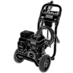 CRAFTSMAN, 580.752540 Pressure Washer