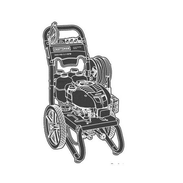 CRAFTSMAN, 580.752810 Pressure Washer