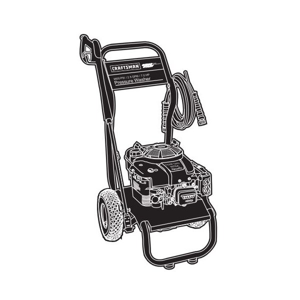 CRAFTSMAN, 580.752600 Pressure Washer