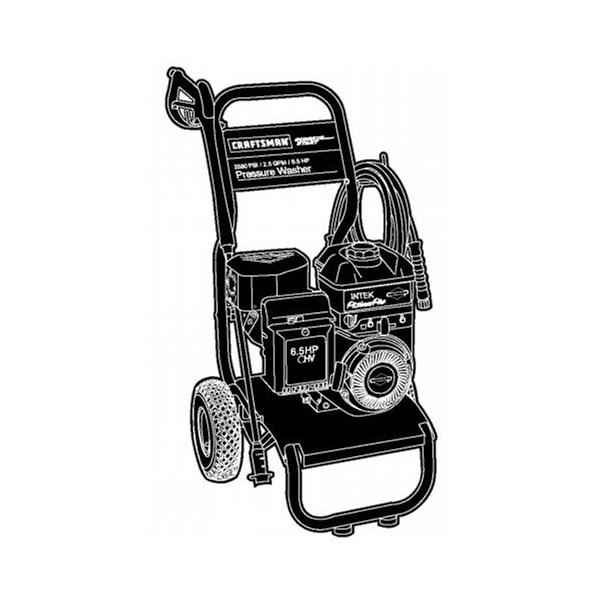 CRAFTSMAN, 580.752550 Pressure Washer