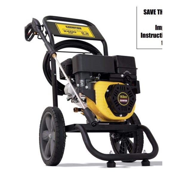 CHAMPION, 75502 Pressure Washer