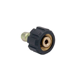 22S38P, 3/8" QC Plug X 22MM Screw Connector