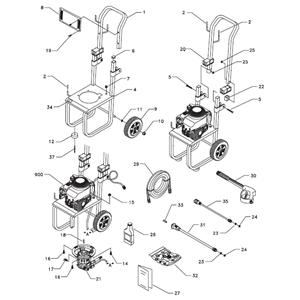 GENERAC, 1811-0 Pressure Washer