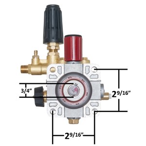 CDX2530, CDX2532G Vortex Pressure Washer Pump