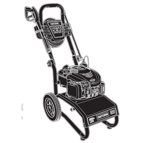 CRAFTSMAN, 580.750904 Pressure Washer