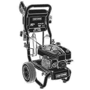 CRAFTSMAN, 580.752571 Pressure Washer