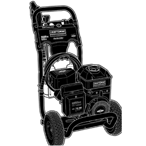 CRAFTSMAN, 580.752541 Pressure Washer