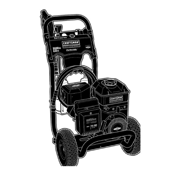 CRAFTSMAN, 580.752541 Pressure Washer