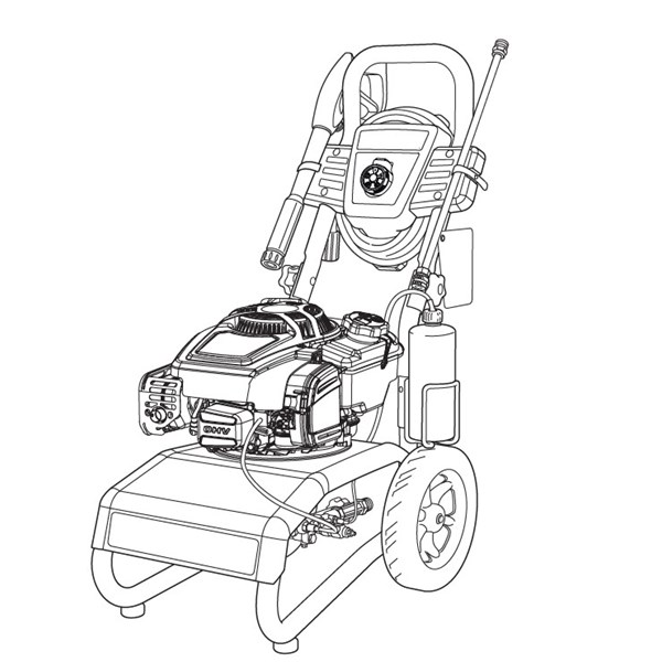 CRAFTSMAN, 580.754833 Pressure Washer