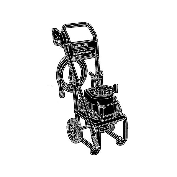 CRAFTSMAN, 580.761800 Pressure Washer