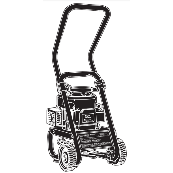 CRAFTSMAN, 020248-1 Pressure Washer