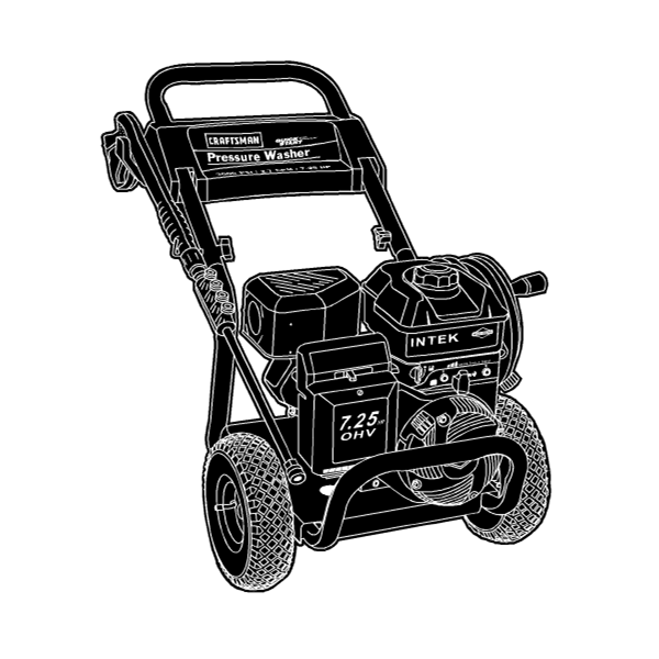 CRAFTSMAN, 020204-0 Pressure Washer