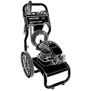 CRAFTSMAN, 020266-0 Pressure Washer