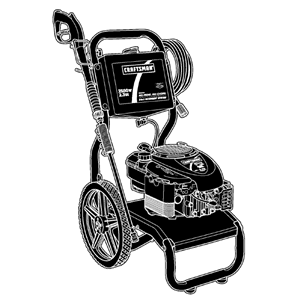 CRAFTSMAN, 020277-0 Pressure Washer