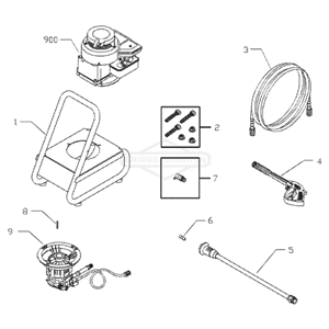 CRAFTSMAN, 020247-1 Pressure Washer