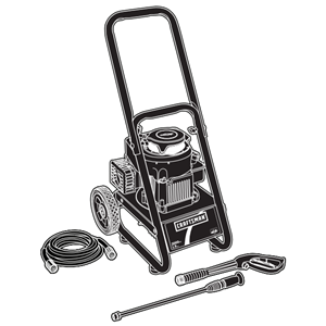 CRAFTSMAN, 020257-0 Pressure Washer