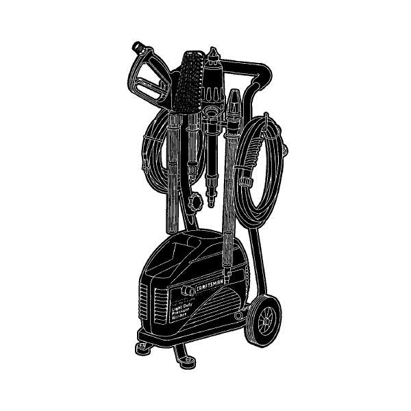 CRAFTSMAN, 1279-0 Pressure Washer