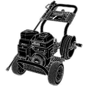 CRAFTSMAN, 020299-0 Pressure Washer