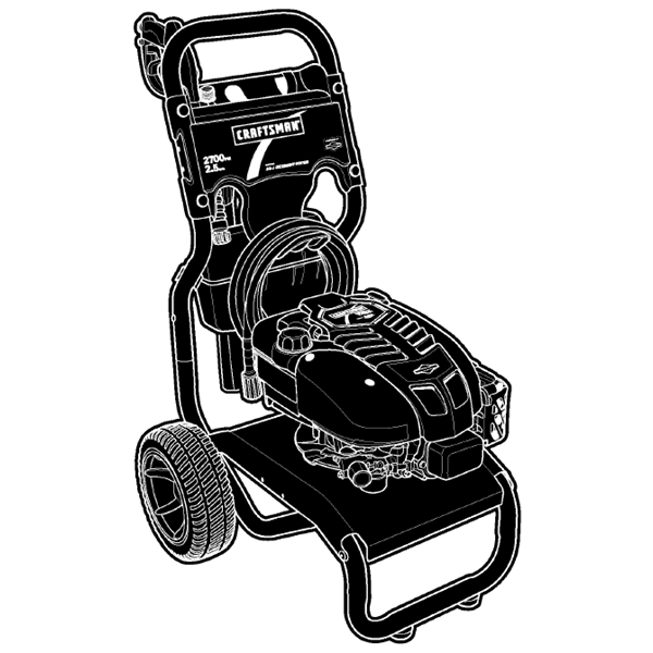 CRAFTSMAN, 020313-1 Pressure Washer