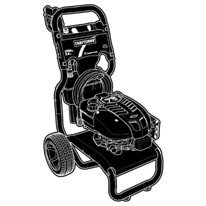 CRAFTSMAN, 020308-0 Pressure Washer