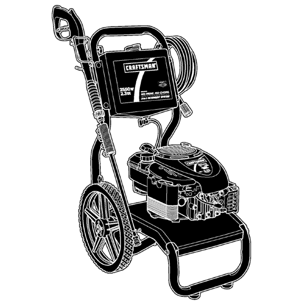 CRAFTSMAN, 020312-1 Pressure Washer