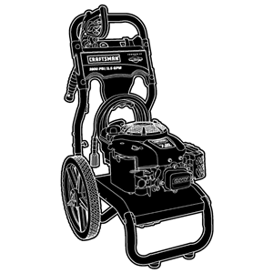 CRAFTSMAN, 020286-0 Pressure Washer