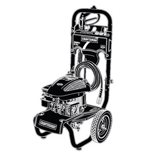 CRAFTSMAN, 020351-1 Pressure Washer