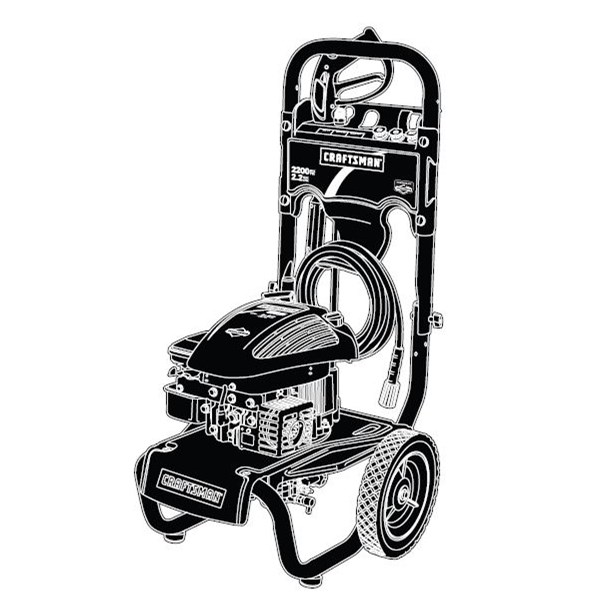 CRAFTSMAN, 020351-1 Pressure Washer