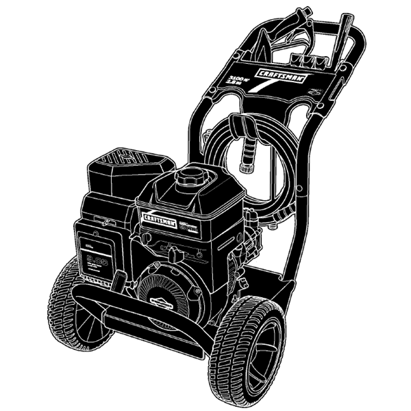 CRAFTSMAN, 020285-0 Pressure Washer