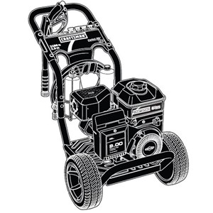 CRAFTSMAN, 020372-0 Pressure Washer