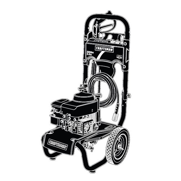 CRAFTSMAN, 020352-0 Pressure Washer