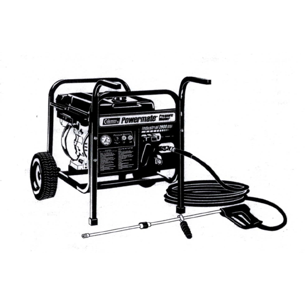 COLEMAN POWERMATE, PW85-2800 Pressure Washer