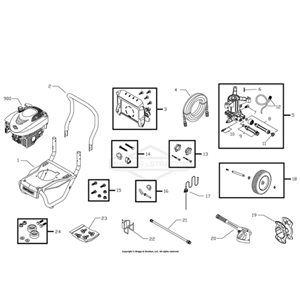 CRAFTSMAN, 020404-1 Pressure Washer