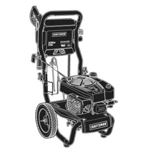 CRAFTSMAN, 020433-0 Pressure Washer