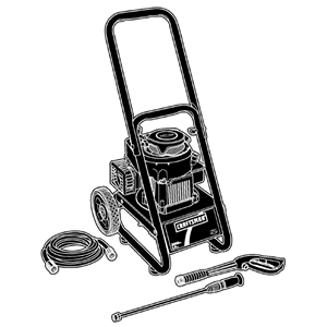 CRAFTSMAN, 020310-0 Pressure Washer