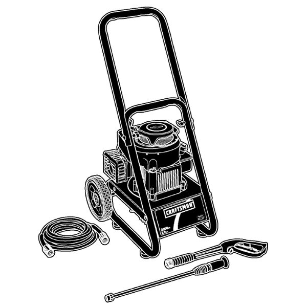 CRAFTSMAN, 020310-0 Pressure Washer