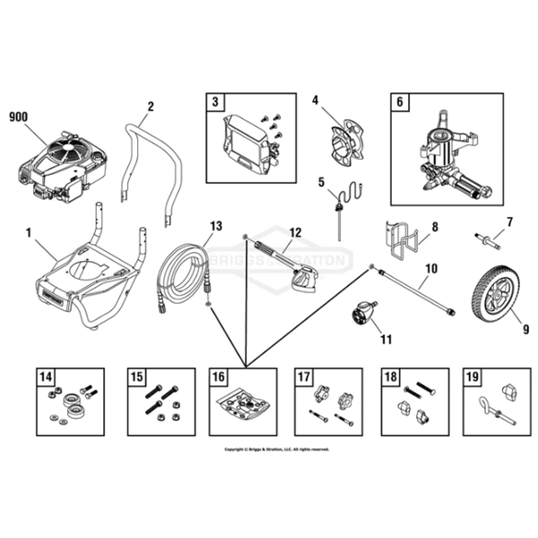 CRAFTSMAN, 020434-1 Pressure Washer